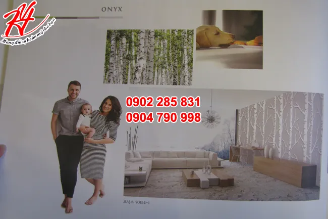Sản phẩm giay dan tuong han quoc 2 — Công Ty Cổ Phần Nội Thất Hoàng Vân — MST 0102748267