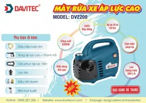 Sản phẩm dv2200   may rua xe ap luc cao_s2073 — Công Ty TNHH Thương Mại Và Xuất Nhập Khẩu Đài Việt — MST 0102803510