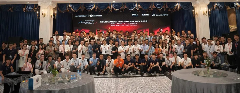 Sản phẩm solidworks innovations day 2025 — Công Ty CP Thương Mại Và Phát Triển Kỹ Thuật Cao VIHOTH — MST 0102824729