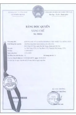 Sản phẩm bang doc quyen — Công Ty Cổ Phần Thương Mại Và Sản Xuất Hóa Chất Thiết Bị Thịnh Quang — MST 0102953964
