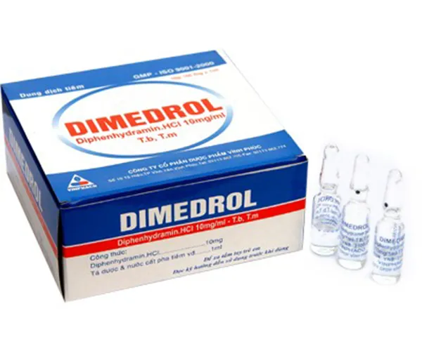 Sản phẩm bao bi thuoc dimedrol — Bao Bì Việt Đức - Công Ty TNHH Công Nghệ In Và Bao Bì Việt - Đức — MST 0103124247