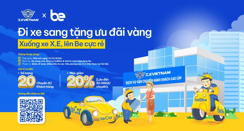 Sản phẩm X.E x BE WEB — Công Ty TNHH X.E Việt Nam — MST 0103179782