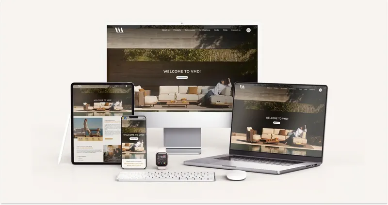 Sản phẩm du an thiet ke website thuong hieu vmd 2 — Công Ty TNHH Tư Vấn Và Sáng Tạo Thương Hiệu Sao Kim — MST 0103219996