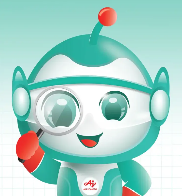 Sản phẩm Xay Dung Tinh Cach Thuong Hieu Thiet Ke Mascot Ajinomoto 2 — Công Ty TNHH Tư Vấn Và Sáng Tạo Thương Hiệu Sao Kim — MST 0103219996