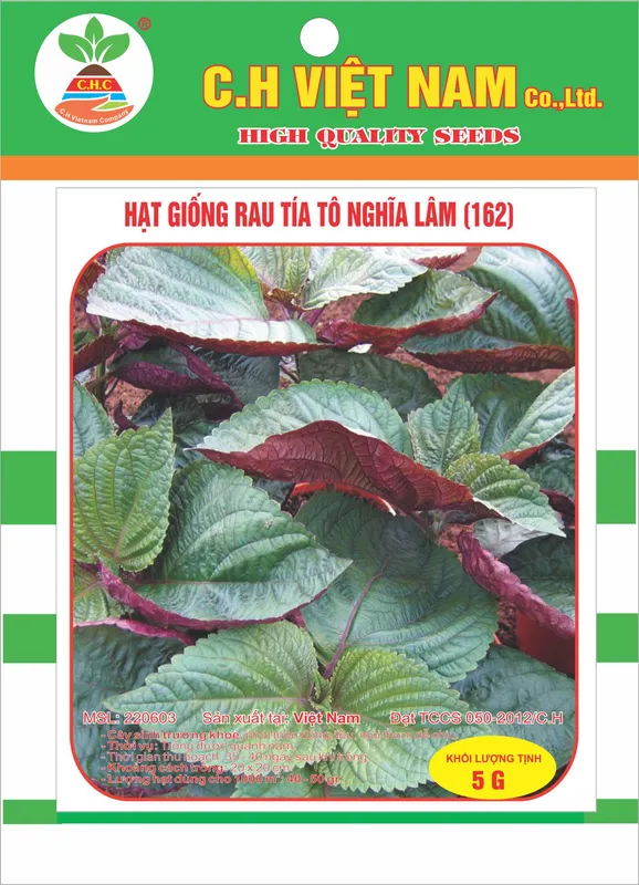 Sản phẩm Gia vi (14) — Hạt Giống Cây Trồng C.H Việt Nam - Công Ty TNHH C.H Việt Nam — MST 0103417211