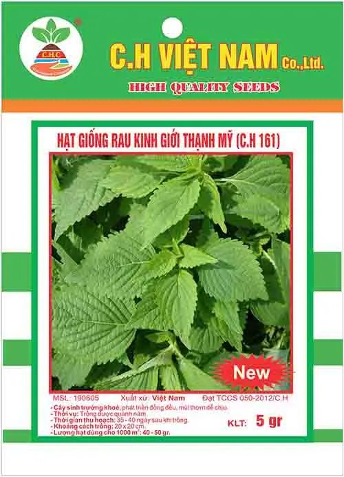 Sản phẩm Gia vi (7) — Hạt Giống Cây Trồng C.H Việt Nam - Công Ty TNHH C.H Việt Nam — MST 0103417211