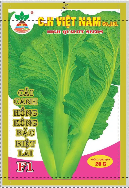 Sản phẩm Hat giong cai  canh Hong Kong  dac biet lai F1.jpg — Hạt Giống Cây Trồng C.H Việt Nam - Công Ty TNHH C.H Việt Nam — MST 0103417211