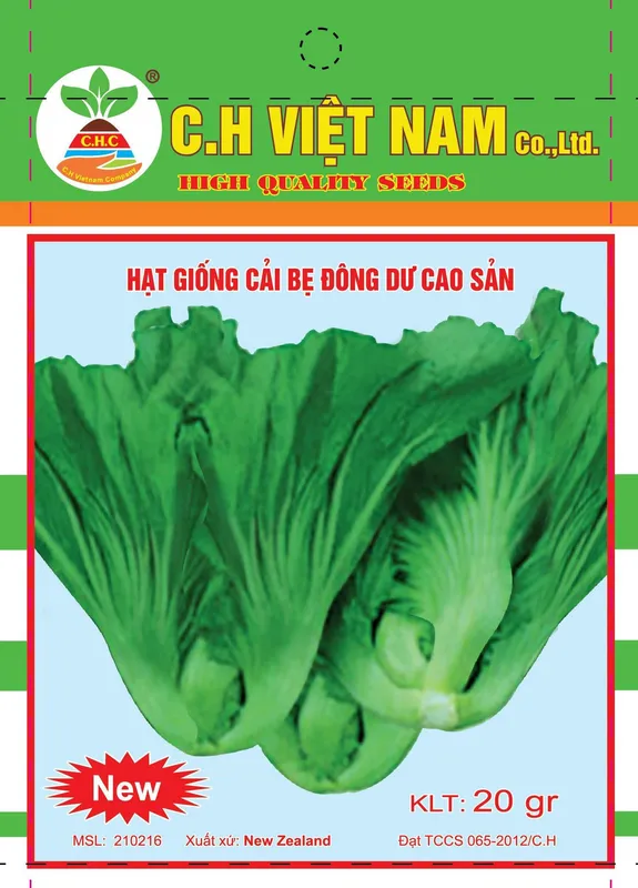 Sản phẩm Háº¡t giong cai be dong du cao san — Hạt Giống Cây Trồng C.H Việt Nam - Công Ty TNHH C.H Việt Nam — MST 0103417211