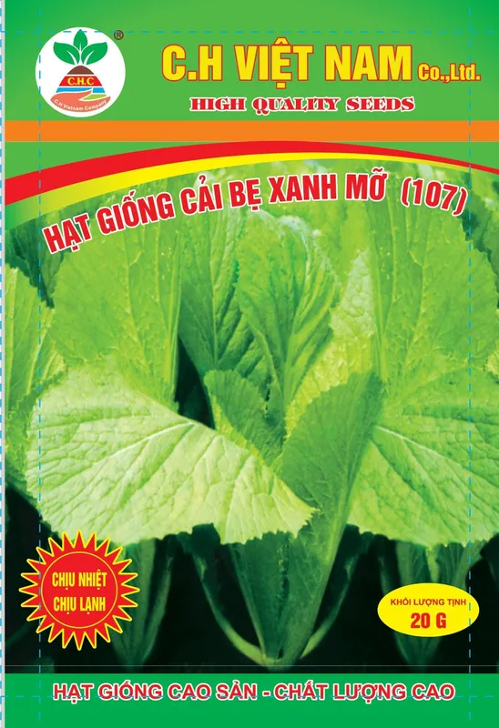 Sản phẩm Háº¡t giong cai be xanh mo — Hạt Giống Cây Trồng C.H Việt Nam - Công Ty TNHH C.H Việt Nam — MST 0103417211