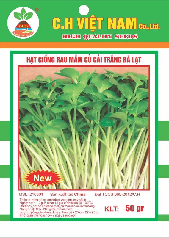 Sản phẩm Rau mam (3) — Hạt Giống Cây Trồng C.H Việt Nam - Công Ty TNHH C.H Việt Nam — MST 0103417211