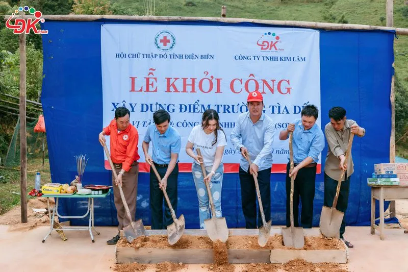 Sản phẩm Son DK Khoi Cong xay dung diem truong Tia De — Công Ty TNHH Kim Lâm — MST 0103683478