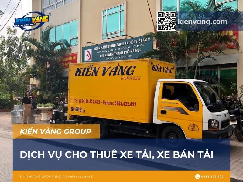 Sản phẩm dich vu cho thue xe tai kien vang — Chuyển Nhà Trọn Gói Kiến Vàng Group - Công Ty Cổ Phần Kiến Vàng Group — MST 0103835970