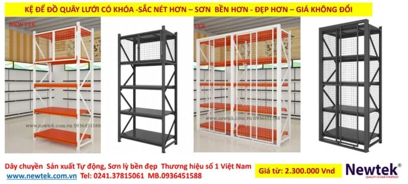 Sản phẩm dia chi mua ban ke sat v lo da nang 1 800x361 — Kệ Chứa Hàng Newtek - Công Ty Cổ Phần Newtek Việt Nam — MST 0103850432