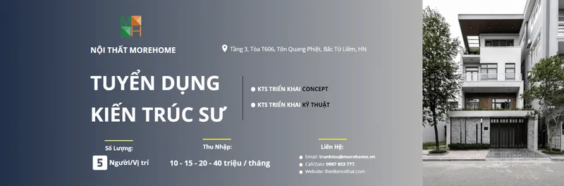 Sản phẩm morehome tuyen dung t7 2022 — Công Ty Cổ Phần MoreHome — MST 0103865365