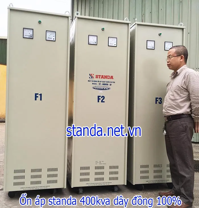 Sản phẩm on ap standa 400kva 3pha — ổn áp, Biến áp Standa - Công Ty Cổ Phần Thương Mại Và Sản Xuất Redsun — MST 0103939779