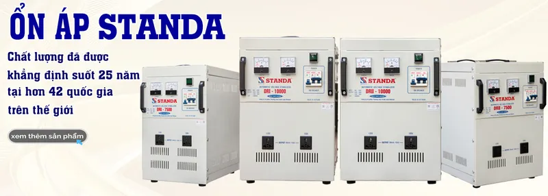 Sản phẩm on ap standa 1 — ổn áp, Biến áp Standa - Công Ty Cổ Phần Thương Mại Và Sản Xuất Redsun — MST 0103939779