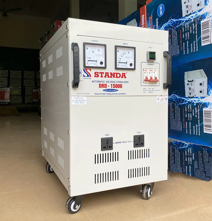 Sản phẩm on ap da chuc nang dai 50v 250v the he moi — ổn áp, Biến áp Standa - Công Ty Cổ Phần Thương Mại Và Sản Xuất Redsun — MST 0103939779