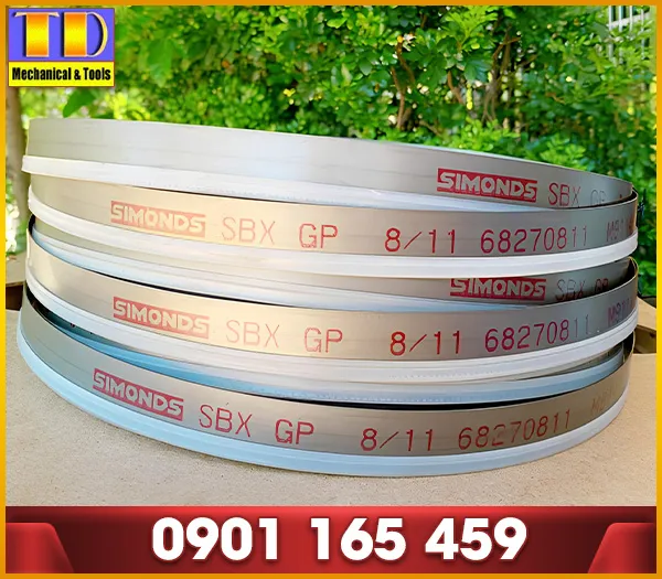 Sản phẩm Luoi cua vong SBX ban 27x811x0.9mm — Lưỡi Cưa TD - Công Ty TNHH MTV Cơ Khí & Công Cụ TD — MST 0103975583