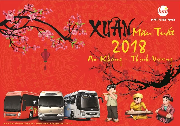 Sản phẩm thong bao nghi tet duong lich 2018 — Công Ty CP Quốc Tế HMT Việt Nam — MST 0104095870