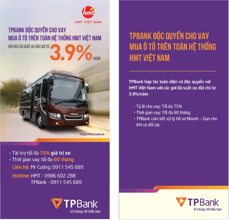 Sản phẩm tpbank chon hmt viet nam la doi tac tin cay de thuc hien chuong trinh lien ket — Công Ty CP Quốc Tế HMT Việt Nam — MST 0104095870