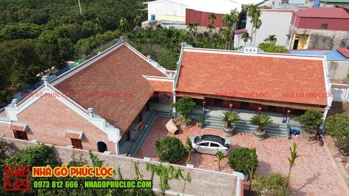 Sản phẩm nha go 5 gian san vuon 1 711x400 — Nhà Gỗ Phúc Lộc - Công Ty TNHH Làm Nhà Việt — MST 0104147085