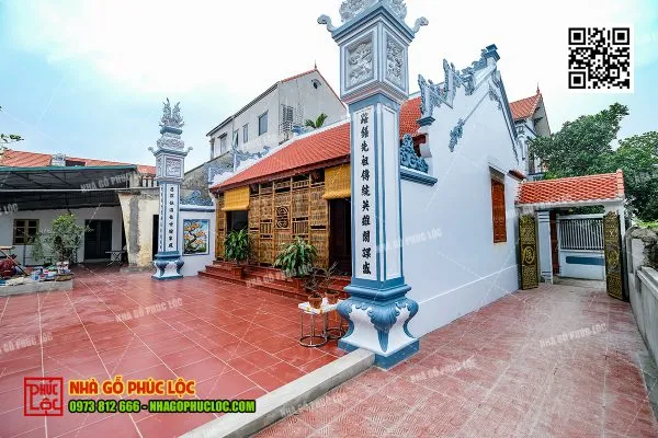 Sản phẩm nha go 3 gian 12 cot22 600x400 — Nhà Gỗ Phúc Lộc - Công Ty TNHH Làm Nhà Việt — MST 0104147085