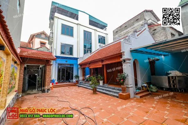 Sản phẩm nha go 3 gian 22 cot  600x400 — Nhà Gỗ Phúc Lộc - Công Ty TNHH Làm Nhà Việt — MST 0104147085