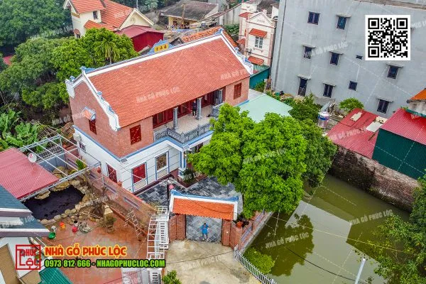 Sản phẩm nha go 5 gian 2 buong goi 7 600x400 — Nhà Gỗ Phúc Lộc - Công Ty TNHH Làm Nhà Việt — MST 0104147085