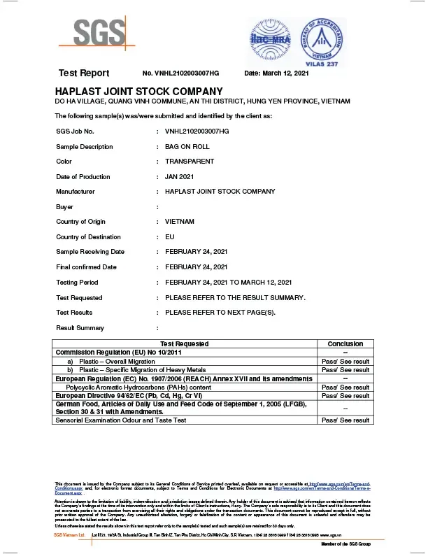 Sản phẩm 1 2 — Công Ty Cổ Phần Túi Nhựa Hà Nội — MST 0104147864