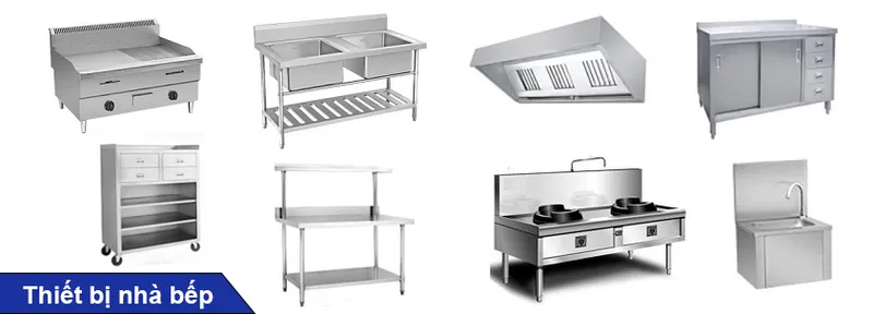 Sản phẩm thiet bi nha bep inox — Công Ty TNHH Thiết Bị Và Dịch Vụ Thủy Sanh — MST 0104150271