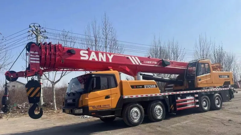 Sản phẩm xe cau sany 50 tan 800x450 — Cẩu Vận Tải Long Giang - Công Ty TNHH Vận Tải Thương Mại Du Lịch Mai Long — MST 0104173913
