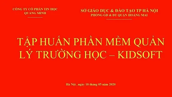 Sản phẩm 41b52d3e99b963e73aa8 — Phần Mềm Kidsoft - Công Ty Cổ Phần Tin Học Quang Minh — MST 0104176093