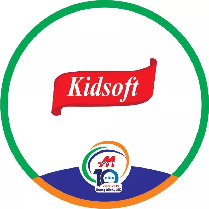 Sản phẩm QUANGMINH KIDSOFT10N — Phần Mềm Kidsoft - Công Ty Cổ Phần Tin Học Quang Minh — MST 0104176093