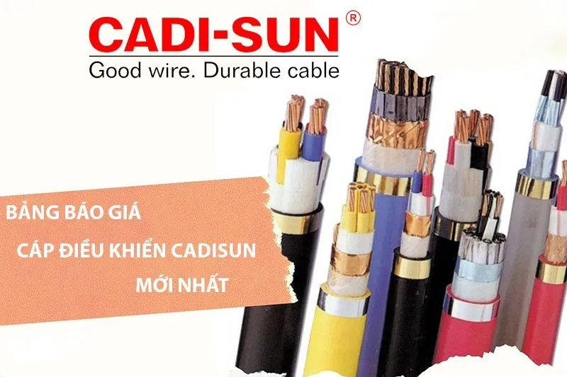 Sản phẩm gia cap dieu khien cadisun — Công Ty Cổ Phần Viễn Thông Tin Học Staphone — MST 0104194053