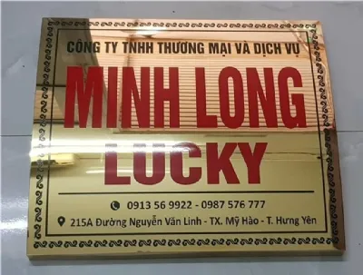 Sản phẩm bien cong ty 1_small — Công Ty TNHH Quảng Cáo Và Nội Thất Hoàng Tùng — MST 0104199291
