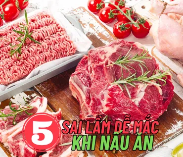 Sản phẩm sai lam de mac khi nau an 370x317 — HANU FOOD - Công Ty Cổ Phần Thực Phẩm Dinh Dưỡng Hà Nội — MST 0104267167