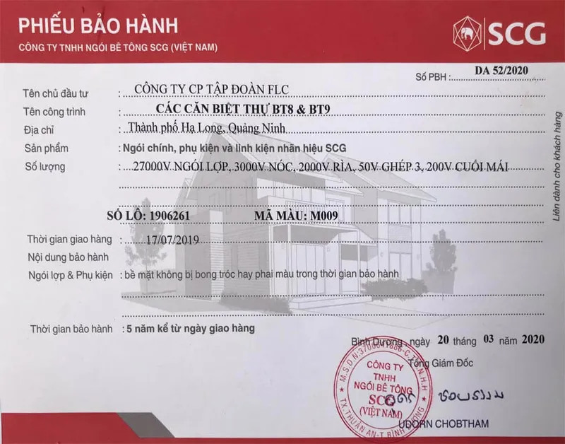 Sản phẩm phieu_bao_hanh_scg_flc_cropped — Công Ty Cổ Phần Mái Nhà Việt — MST 0104278419