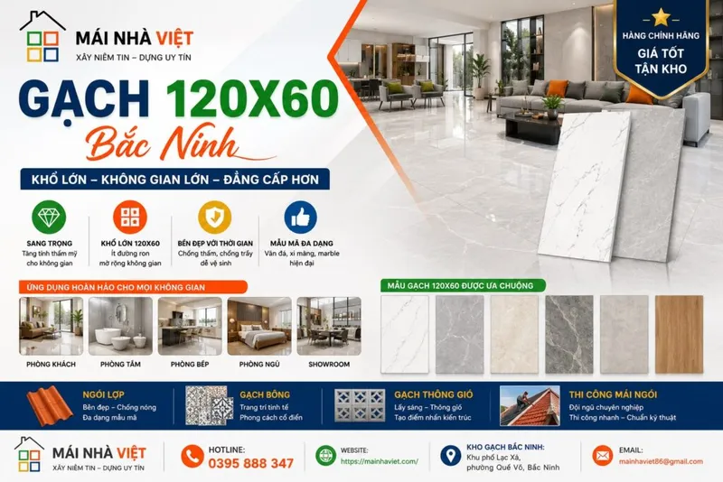 Sản phẩm Gach 120x60 Bac Ninh 1024x683 — Công Ty Cổ Phần Mái Nhà Việt — MST 0104278419
