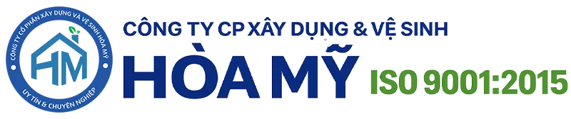 Logo Công Ty Cổ Phần Xây Dựng Và Vệ Sinh Hòa Mỹ