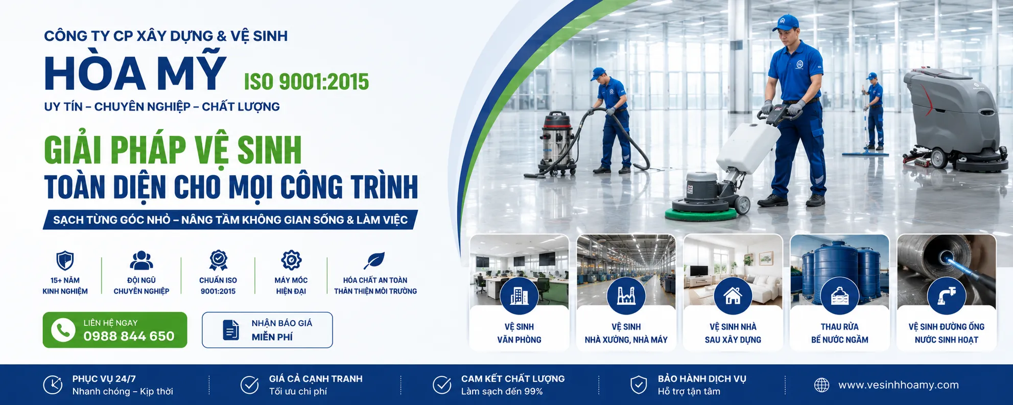 Sản phẩm bg01 — Công Ty Cổ Phần Xây Dựng Và Vệ Sinh Hòa Mỹ — MST 0104289121