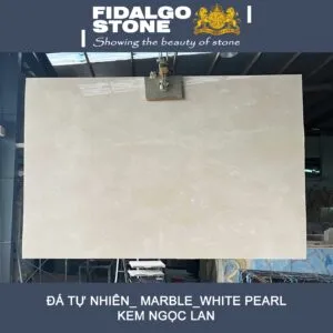 Sản phẩm Da Tu Nhien_Marble_White Pearl_Kem Ngoc Lan S1 1 300x300 — Công Ty Cổ Phần Fidalgo Stone — MST 0104494360