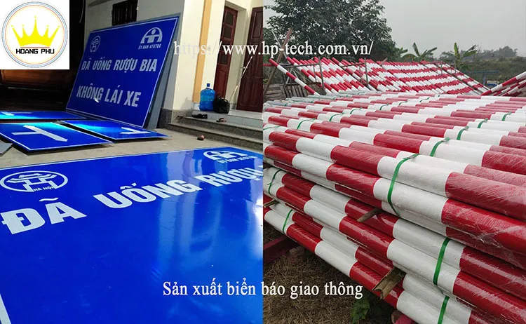 Sản phẩm san xuat bien bao giao thong — Công Ty Cổ Phần Tư Vấn Kỹ Thuật Công Nghệ Thương Mại Hoàng Phú — MST 0104516222