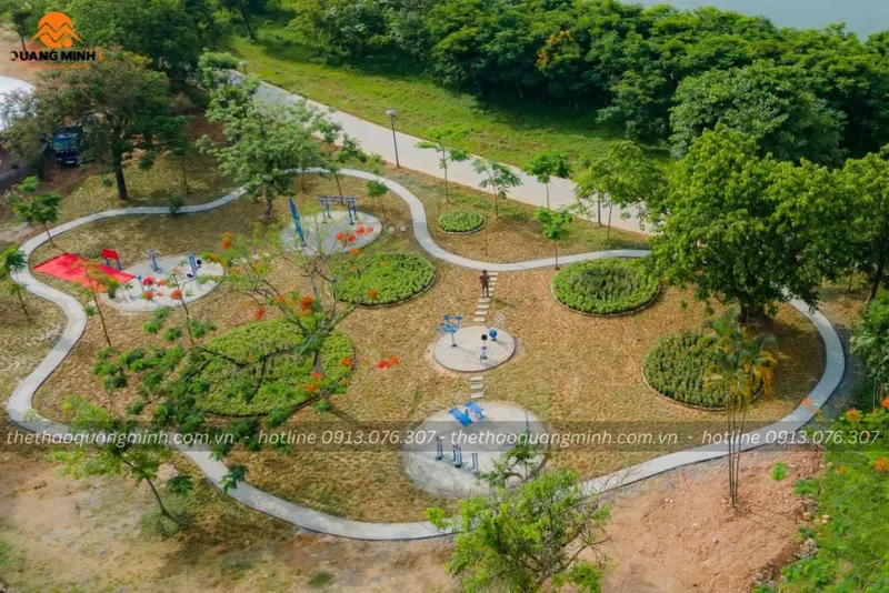 Sản phẩm Thiet bi the thao Quang Minh Cong vien Kim Long Hue 8 1024x683 — Thiết Bị Thể Thao Quang Minh - Công Ty TNHH Cơ Khí Quang Minh — MST 0104536733