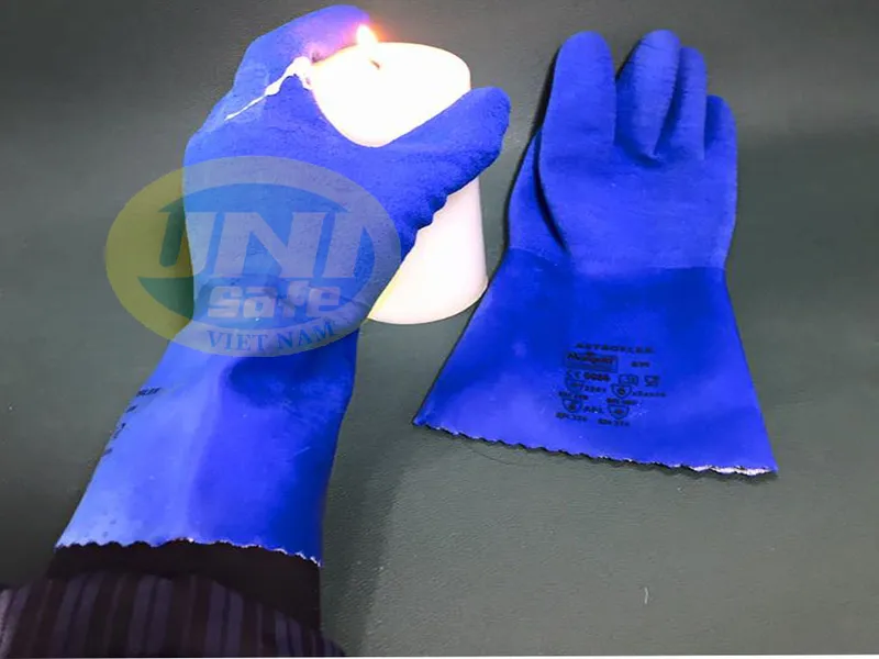 Sản phẩm 1461686654gang tay cao su chong nong chong hoa chat — Công Ty Bảo Hộ Lao Động UNISAFE Việt Nam — MST 0104585353