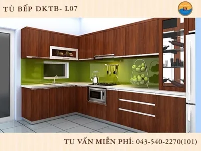 Sản phẩm tu bep dktb l07 1 400x300 — Công Ty Cổ Phần Nội Thất Đức Khang — MST 0104585642
