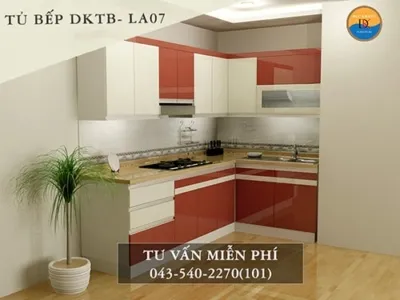 Sản phẩm tu bep dktb la07 1 400x300 — Công Ty Cổ Phần Nội Thất Đức Khang — MST 0104585642