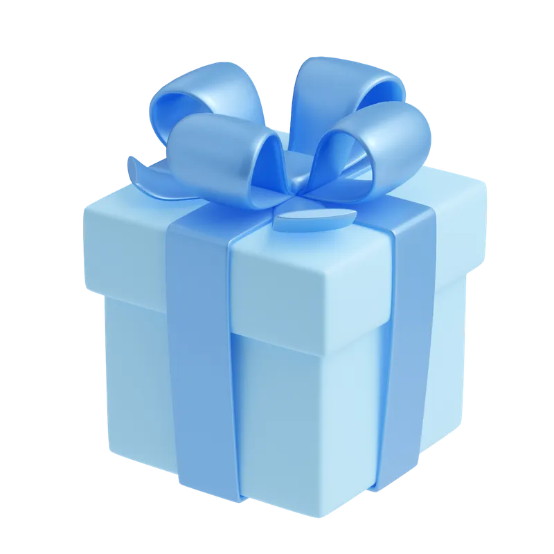 Sản phẩm 3d blue gift box Photoroom — Công Ty TNHH Phát Triển Quà Tặng Quảng Cáo Việt Thanh — MST 0104598786