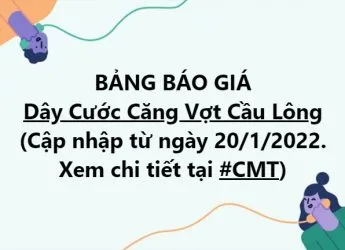 Sản phẩm bao gia day cuoc cang vot cau long 2022 345x250 — Trang Nguyên Sport - Công Ty TNHH Trang Nguyên — MST 0104648645