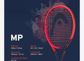 Sản phẩm vot tennis head radical mp 2023 300gr 235113 trangnguyensport  345x250 — Trang Nguyên Sport - Công Ty TNHH Trang Nguyên — MST 0104648645