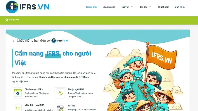 Sản phẩm Phien ban IFRS.VN version 2025 — Công Ty TNHH Kreston (VN) — MST 0104648885